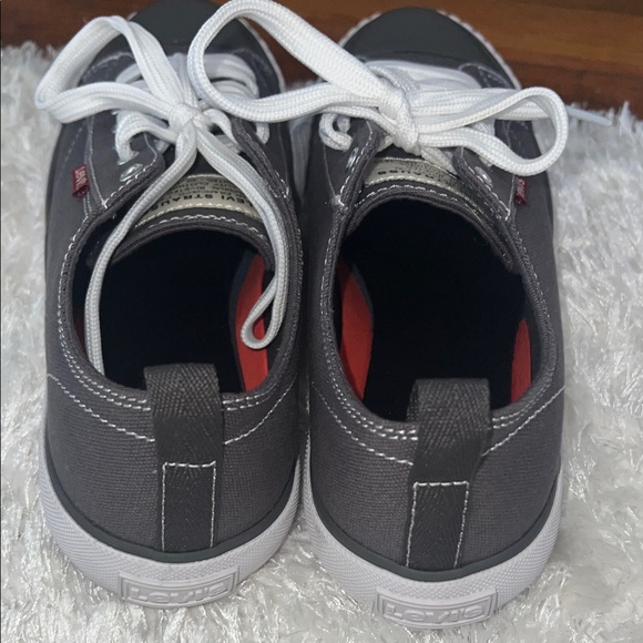 Levi's Charcoal Sneakers with White Accents - Picture 3 of 4